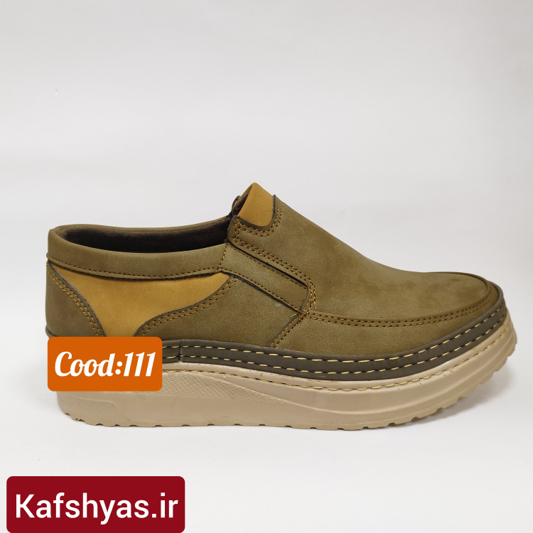 کفش طبی مردانه رنگ سبز